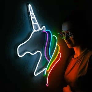 Néon LED Licorne